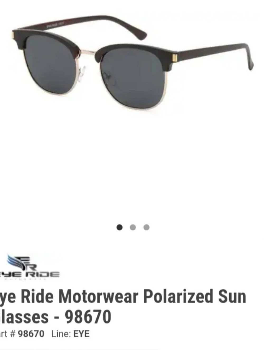 EYE RIDE classic clubmaster
